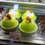 ボンボンガトー - ショーケースのまるメロン