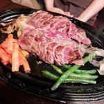 ろーいん - 2015.7.21 ろーいんステーキ（180ｇ）