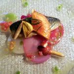 E.Bu.Ri.Ko - 鮎とキノコの前菜