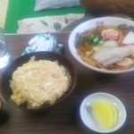 玉山食堂 - 中華そば&カツ丼 1400円