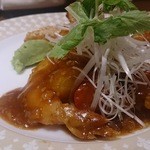 喜臨軒 - 2015年7月ディナー海老のチリソース