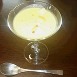 しん進 - トウモロコシの冷製スープ