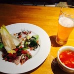 トラットリアチンクエポンテ - 周年記念ビュッフェメニュー1