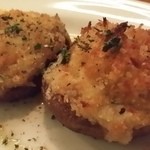 baru Publo - 【H27.3.20】ジャンボマッシュルームの塩豚詰め焼き６００円。