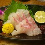 むつ五郎 - クエ刺し