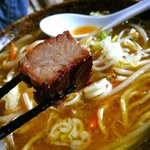 麺組 - 味噌らーめんに入っていた！2010/5