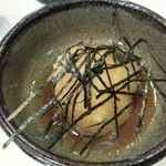 丸和 - おろしはにはポン酢、醤油か塩で