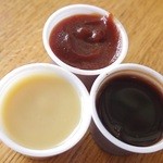 Maui Mike's - 左ハニーマスタード上BBQ右テリヤキ