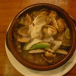 baru Publo - 【H27.6.17】アサリと長葱のアヒージョ５５０円。