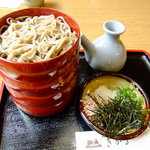 出雲そば きがる - 割子そば　挽きぐるみ　4枚 1040円