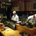 すし処 錦 - 店内