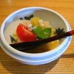 Muku An - 蕎麦豆腐（昼の蕎麦膳）