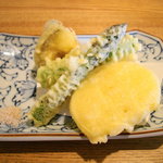 Muku An - 天ぷら（昼の蕎麦膳）