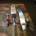 ステーキハウス キッチンリボン - カトラリー