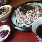 山田うどん - ザル蕎麦と、ミニ丼