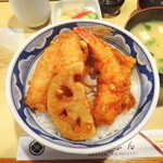 魚ぶん  - 天丼 並