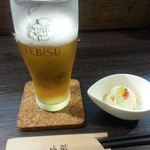 成蔵 - 定食のポテサラ