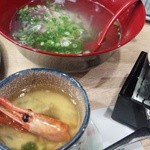 鮨・あつ賀 - 夜のスペシャル寿司定食2000円の茶碗蒸し　デザート感覚＋の日本酒☆☆☆