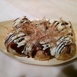 たここ - 定番のソースマヨ！ おいしかったなぁ。。