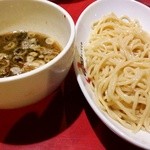 浅草製麺所 - 醤油つけ麺白(並) 700円