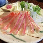 伊藤屋 - しゃぶしゃぶ用の金目鯛