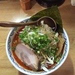 極麺 小次郎  - 赤鬼ねぎらぁ麺