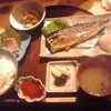 広瀬 - 料理写真:さば一夜干し定食 １，０００円(税込)(２０１５年７月２４日撮影)