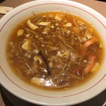 Maru hachi - サンラータンスープ
                      酸味が効いておいしかったです。