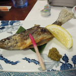 鬼無里の湯 - 岩魚塩焼き