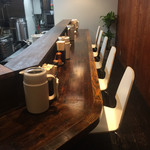 玄龍 - 店内…カウンター席