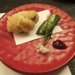 旬菜 おぐら家 - 鱧の天ぷら