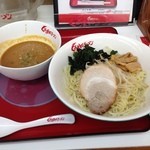 くるまやラーメン - 冷やし味噌つけ麺