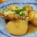 Oden Ootsuki - 新じゃが手羽煮・絶品！