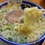 き蔵 - 麺は平打ち 2015.7