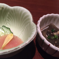 博多華味鳥 銀座4丁目店 - お通し