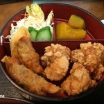 Daikyuusoba - 大久定食のおかず