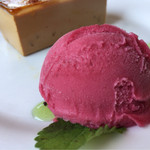 東福寺野倶楽部 - カシスシャーベット