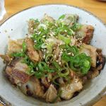 らーめん弥七 - チャーシューへた丼