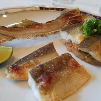 仏蘭西料理　N - 魚料理　岐阜県 郡上鮎の一品