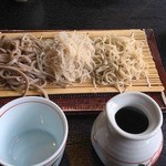 蕎麦仁 - ３色そば（田舎・けし切り・せいろ）