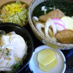 大内太鼓 - ミニ丼定食(うどん)