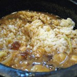 竹本商店☆つけ麺開拓舎 - かつおめし投入！！