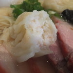 支那そば 八雲 - エビワンタン