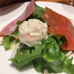メゾン・バルサック - ランチサラダ
