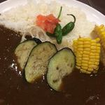 Kanamekariimafukutsurumiten - 野菜カレー７５０円