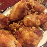 鳥や - 若どり唐揚100g105円×2／平成27年8月1日唐揚半額DAY