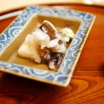松川 - 【夏】京都ブランド品、丹後宮津のとり貝のお造り(2015.08.01)