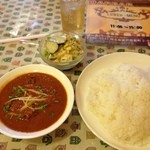 ダールバール - マトンカレーセット