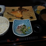 Soul満 - 2015.07 カンパチカマ塩焼きと刺身定食＠1,000