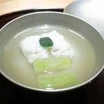 豪龍久保 - 椀物　鱧　冬瓜